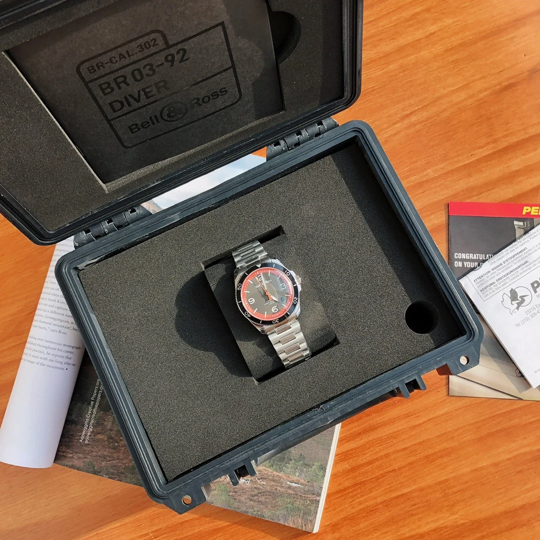 Bell & Ross men's watch, 41mm dress style, original Swiss