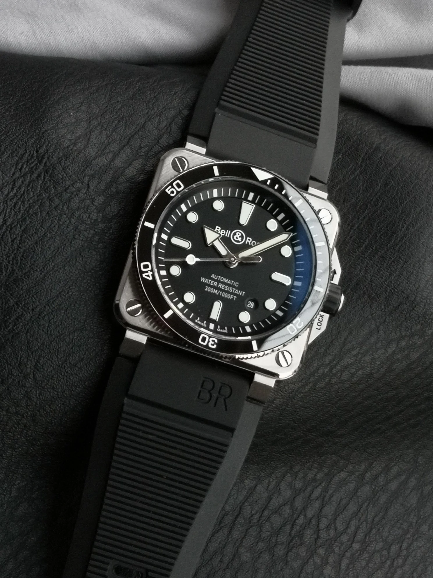 Bell & Ross — photographed off the sweep