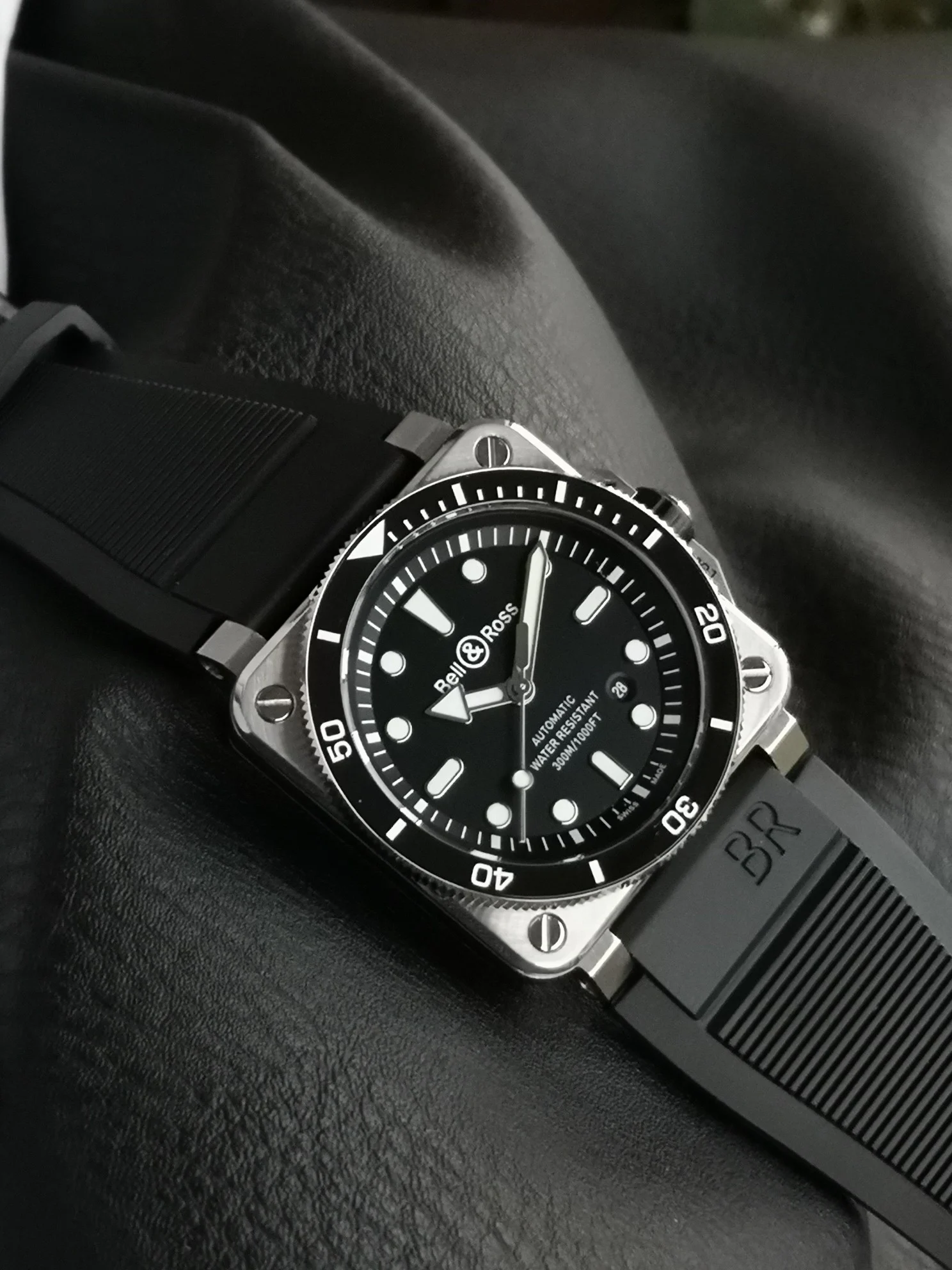 Bell & Ross — photographed off the sweep