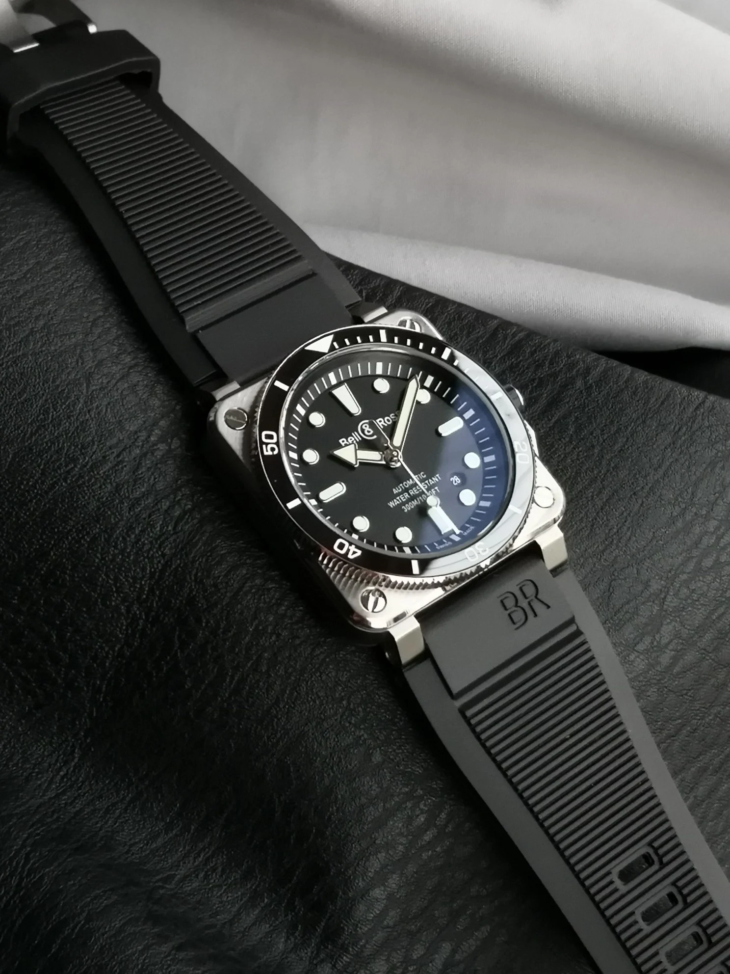 Bell & Ross — photographed off the sweep