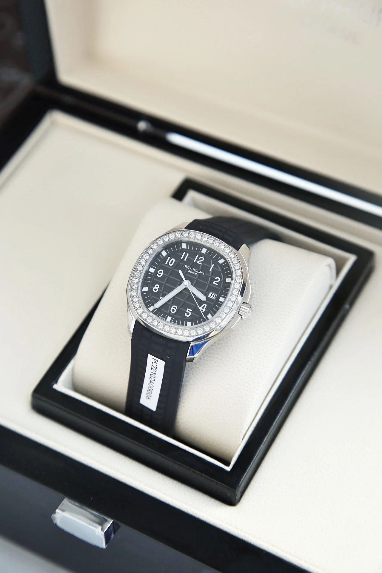 Black — photographed off the sweep