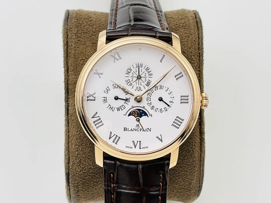 Blancpain 42mm — photographed off the sweep