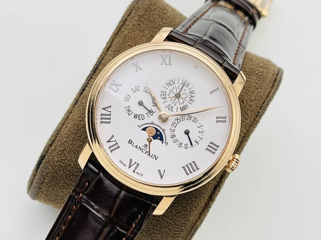 Blancpain 42mm — photographed off the sweep