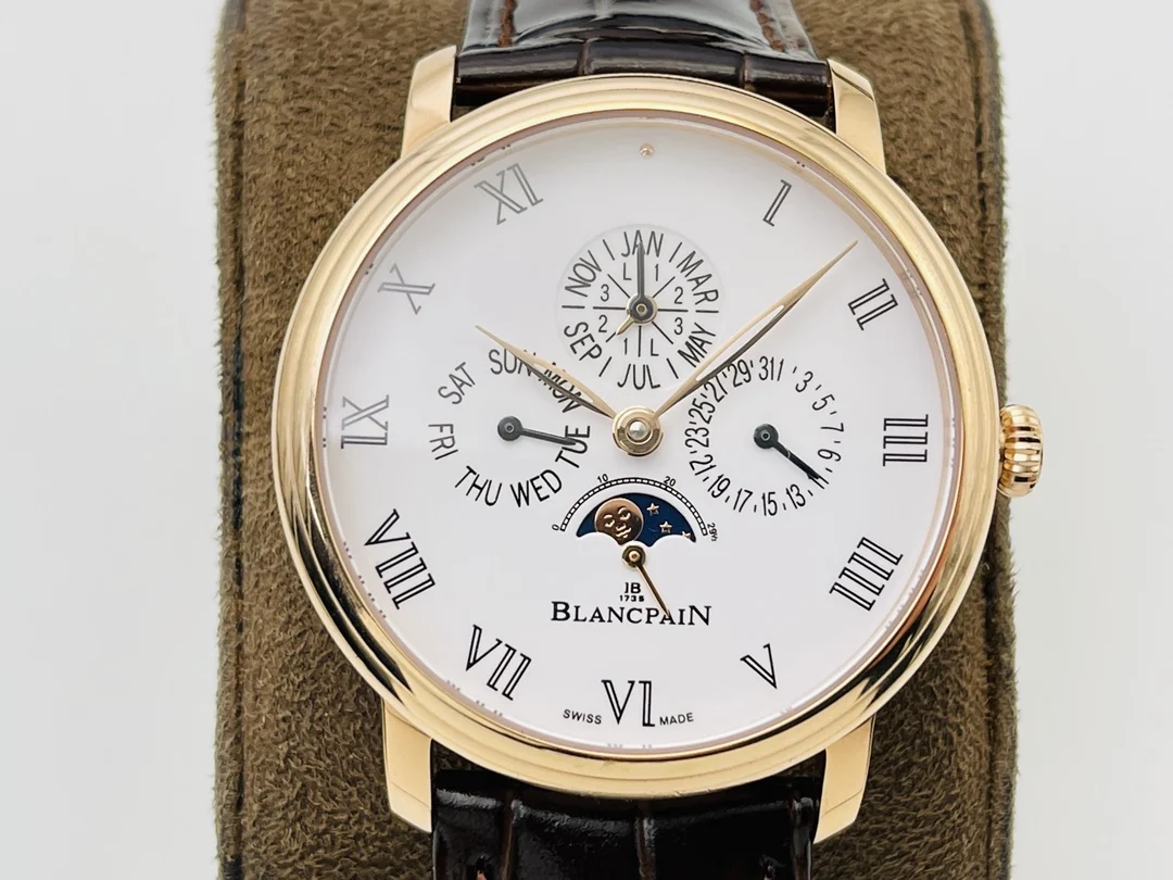 Blancpain 42mm — photographed off the sweep
