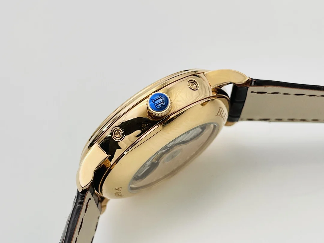 Blancpain 42mm — photographed off the sweep