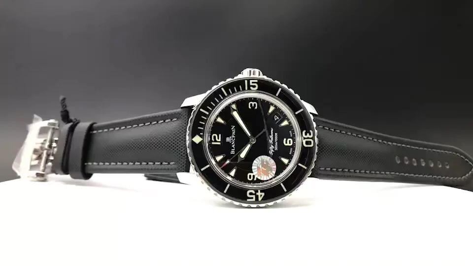 Blancpain Bathyscaphe Meteorite Grey Dial 43mm