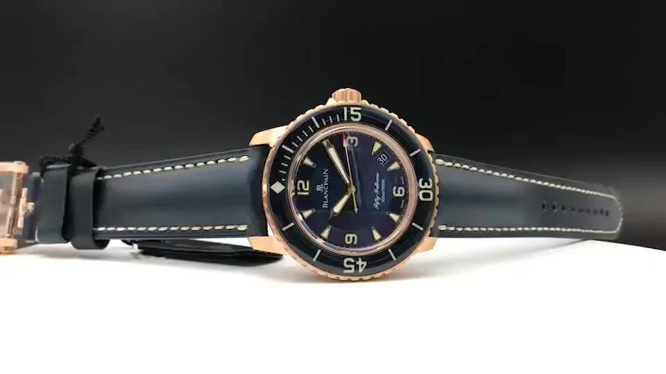Blancpain Bathyscaphe Meteorite Grey Dial 43mm