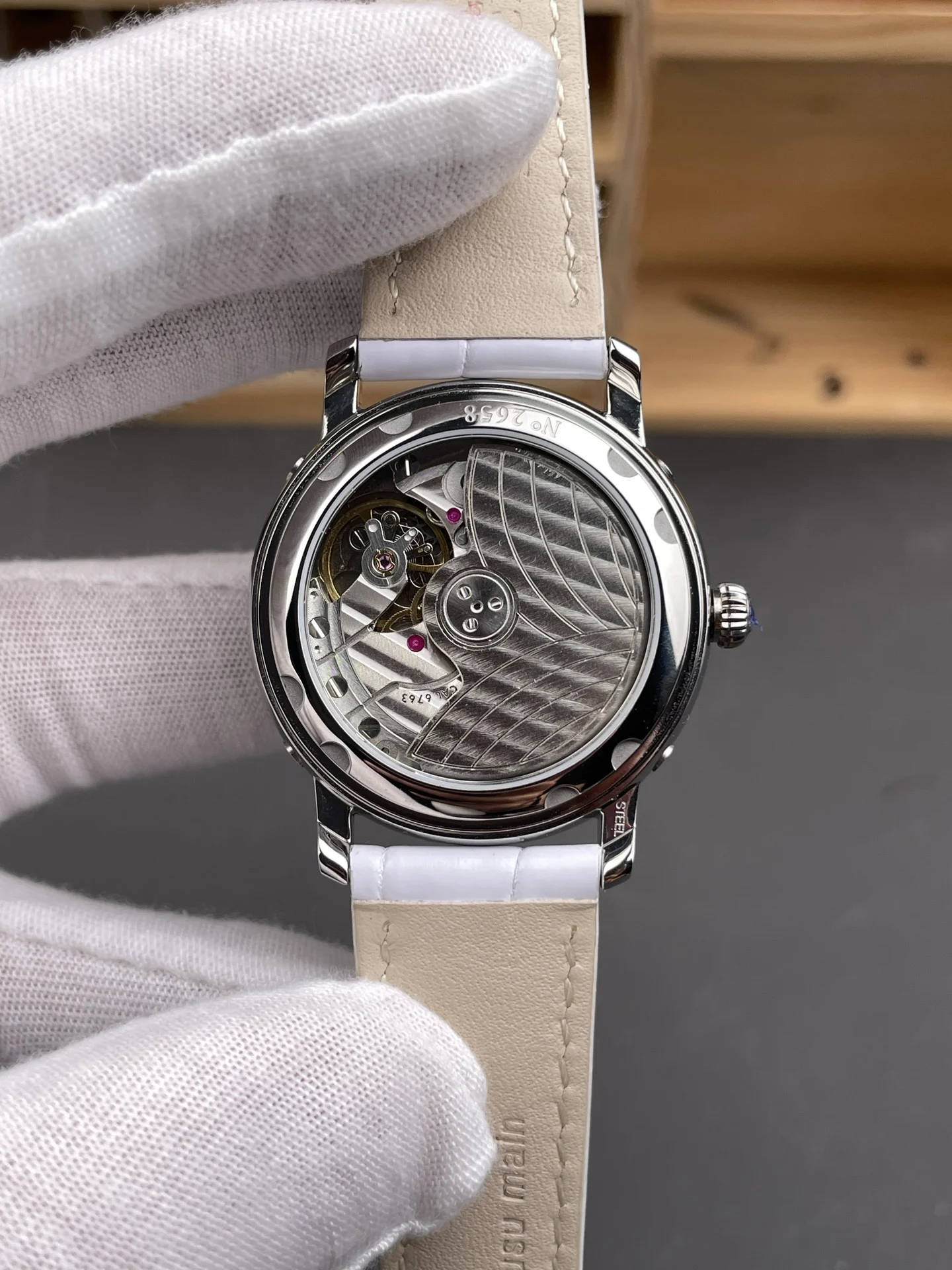 Blancpain Diamond-Set 35mm — photographed off the sweep