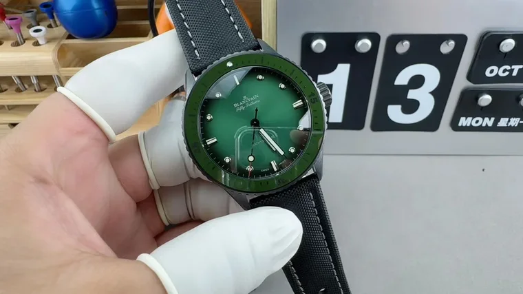 Blancpain Fifty Fathoms Green Dial