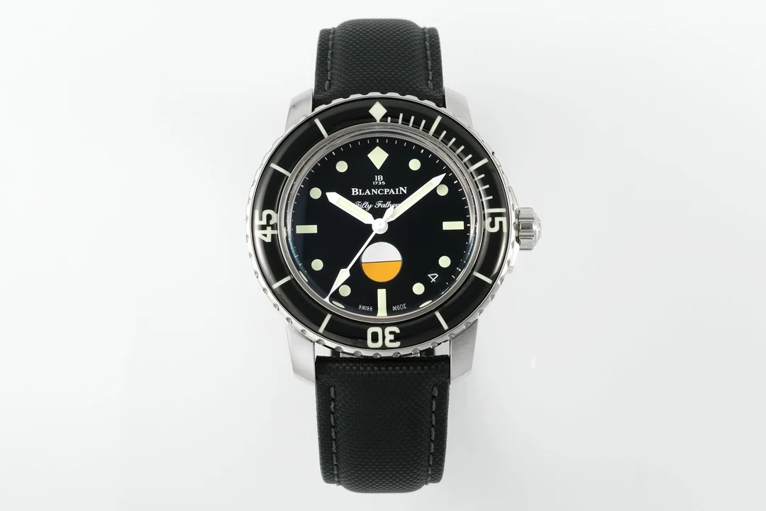 Blancpain Fifty Fathoms Steel Black Dial