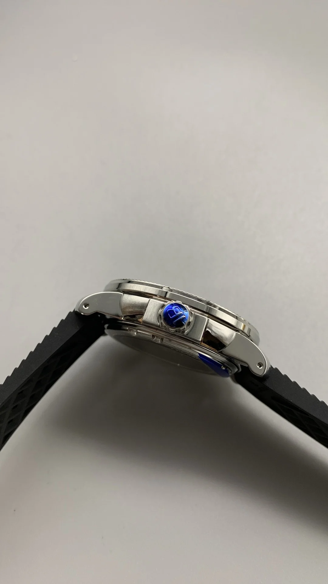 Blancpain Fifty Fathoms — photographed off the sweep