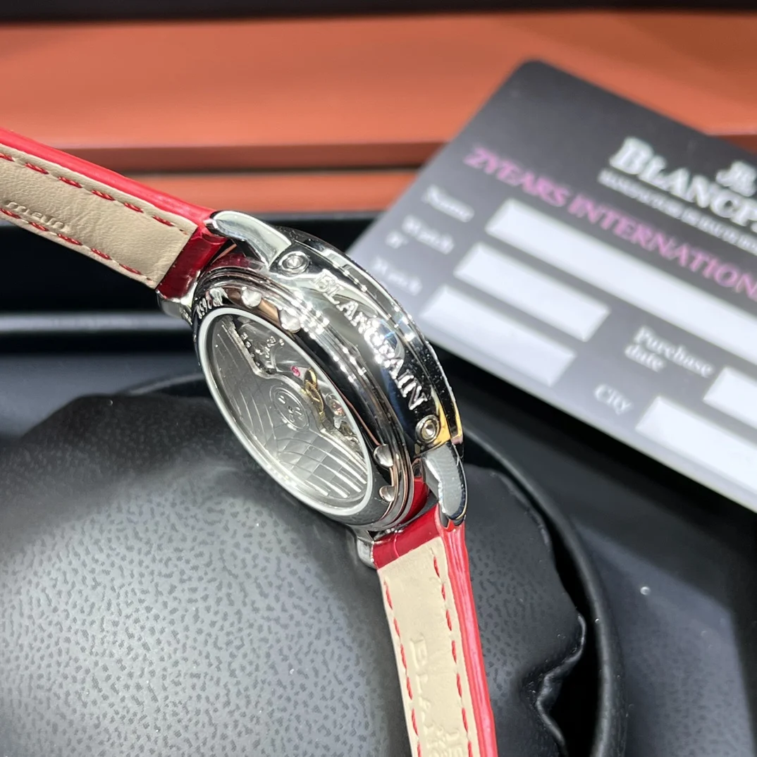 Blancpain Moon Phase 35mm — photographed off the sweep