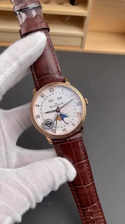Blancpain Moon Phase Rose Gold
