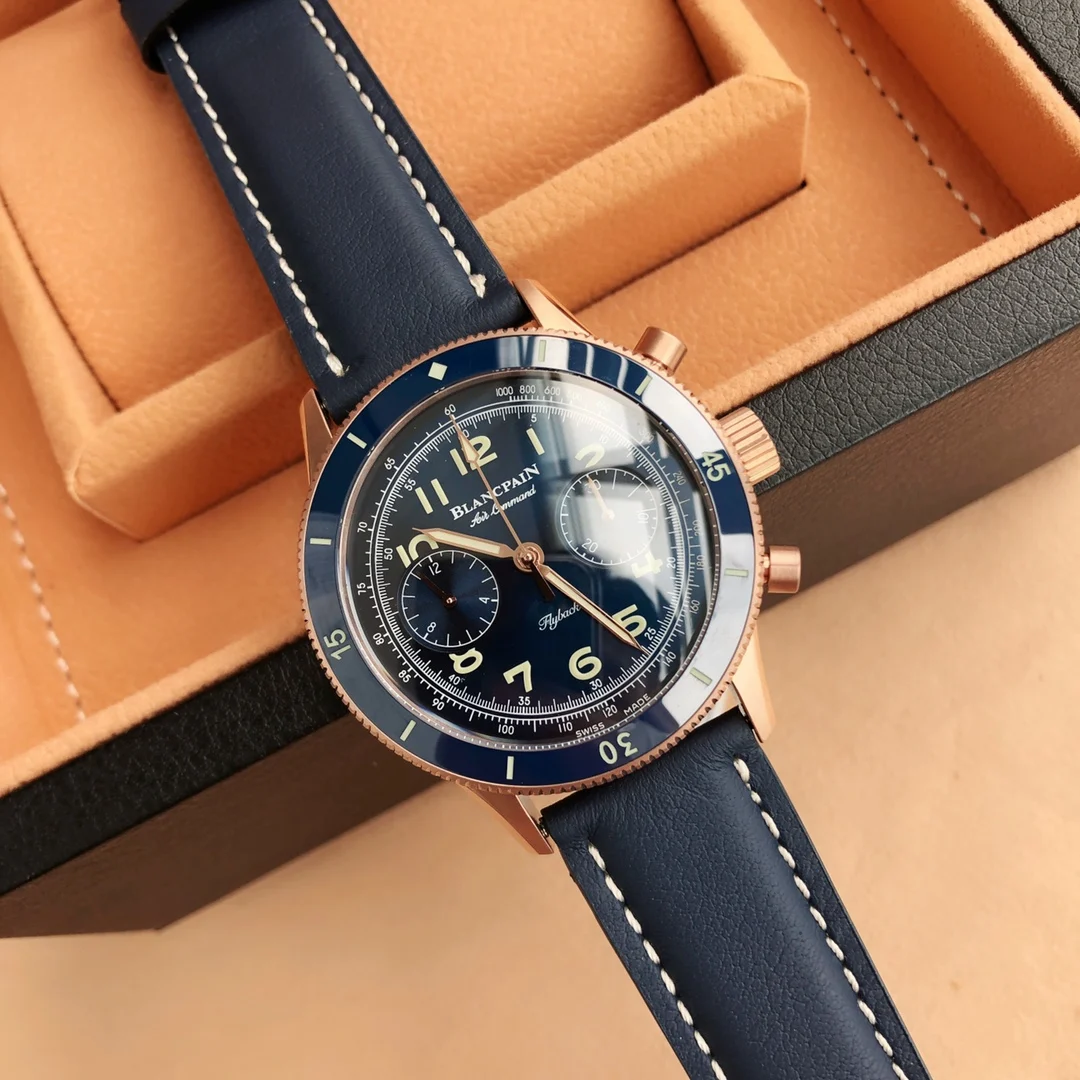 Blancpain Titanium — photographed off the sweep