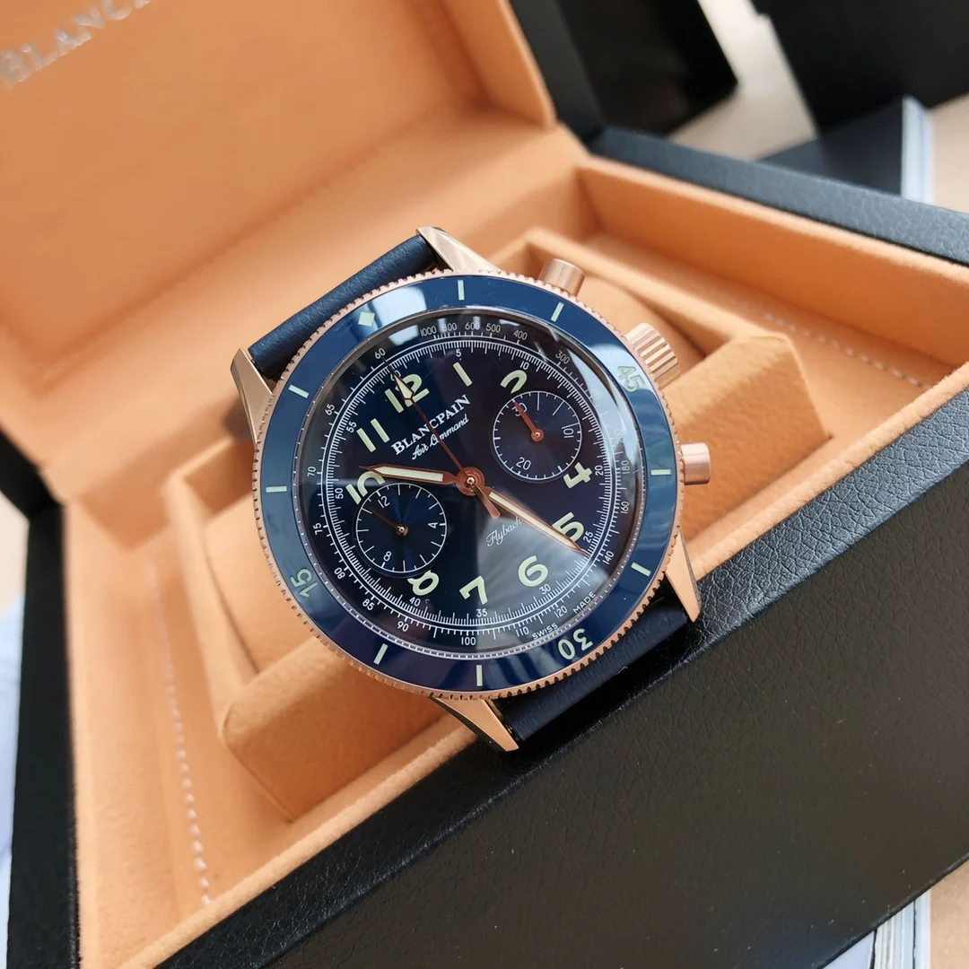 Blancpain Titanium — photographed off the sweep