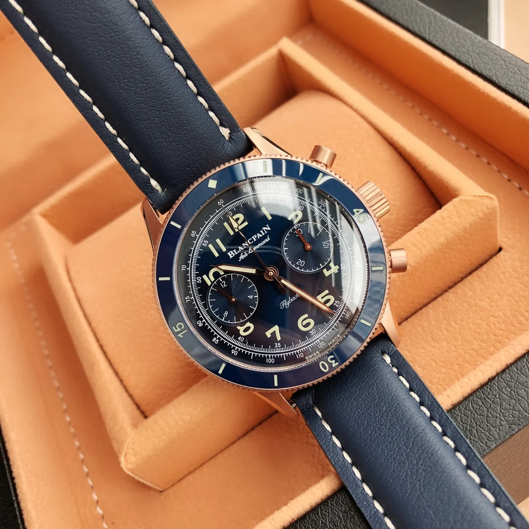 Blancpain Titanium — photographed off the sweep