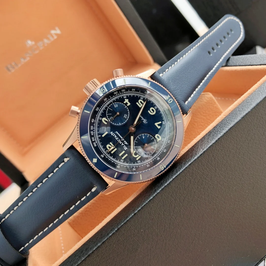 Blancpain Titanium — photographed off the sweep