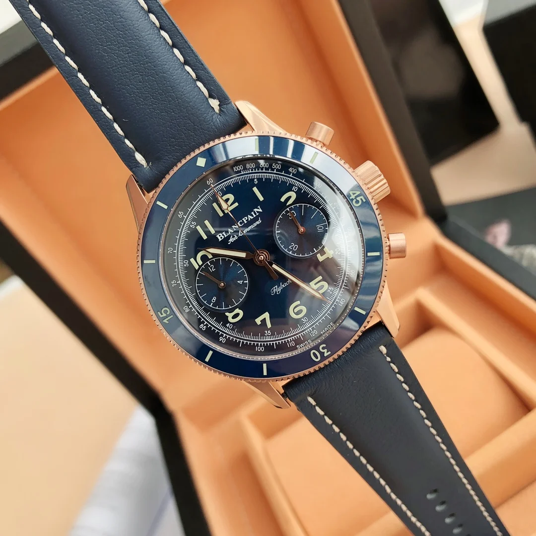 Blancpain Titanium — photographed off the sweep