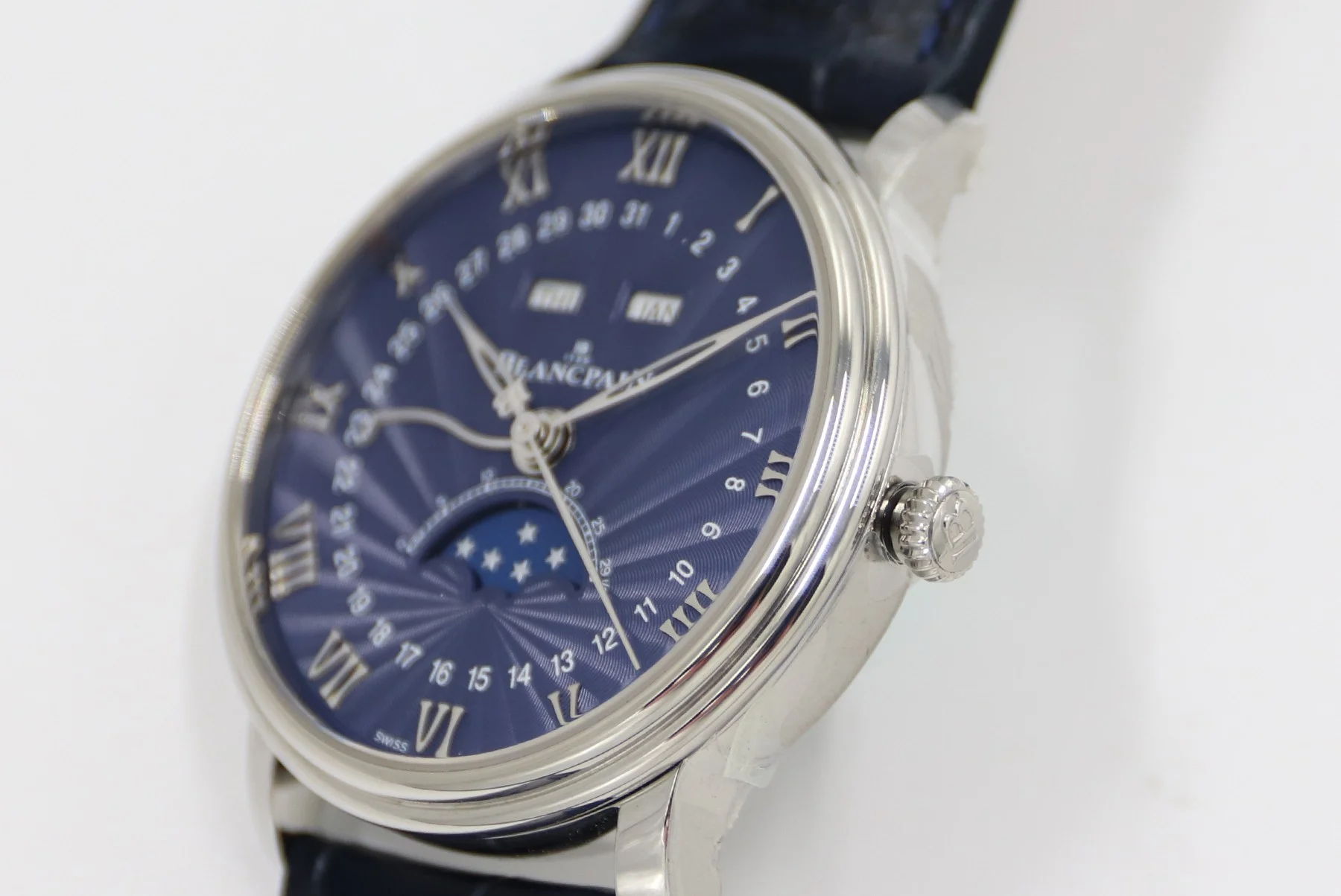 Blancpain Villeret — photographed off the sweep