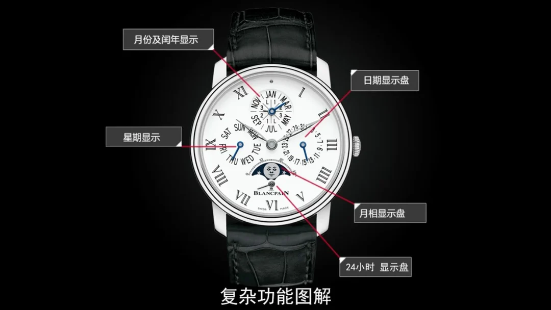Blancpain Villeret Moon Phase Steel