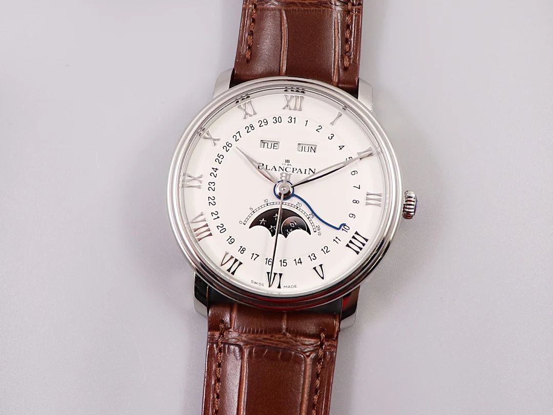 Blancpain Villeret — photographed off the sweep