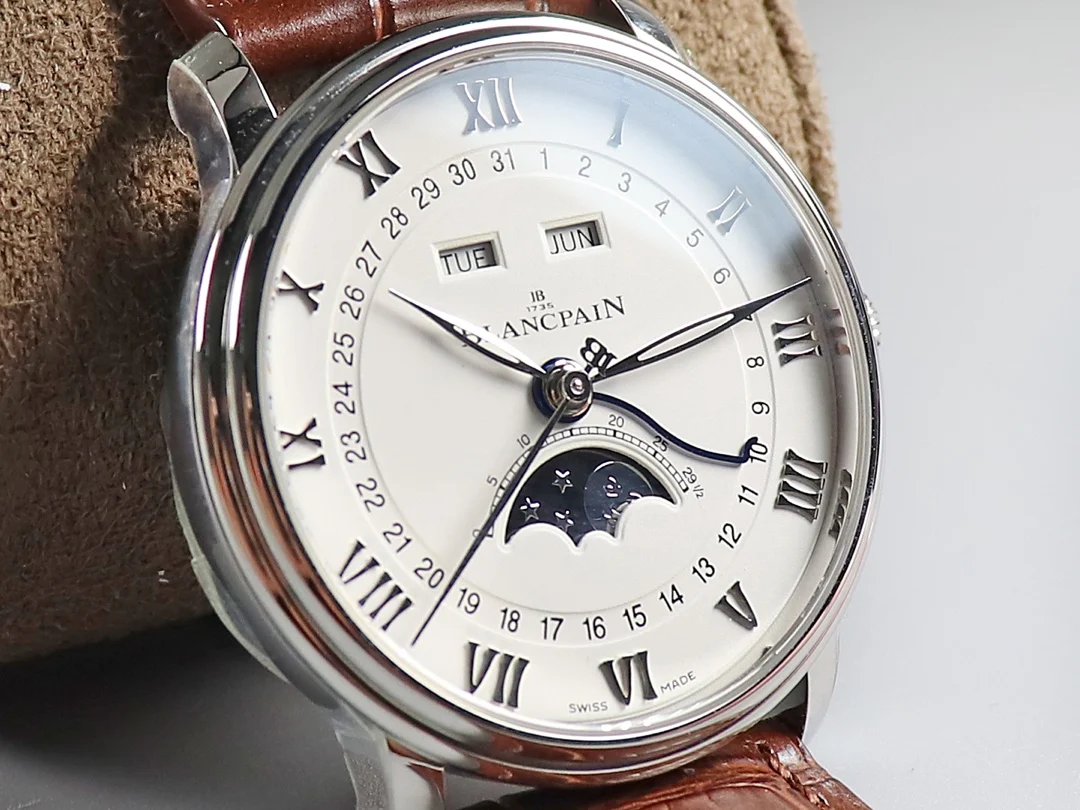 Blancpain Villeret — photographed off the sweep