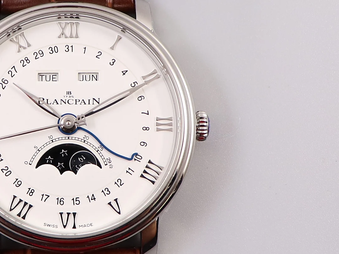 Blancpain Villeret — photographed off the sweep