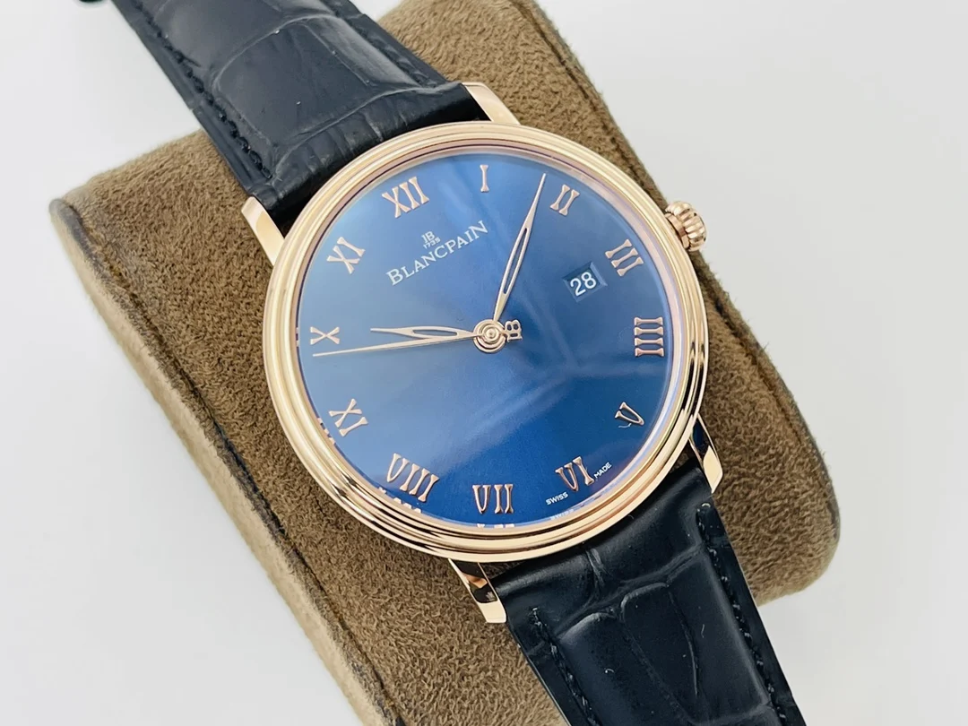 Blancpain Yellow Gold — photographed off the sweep