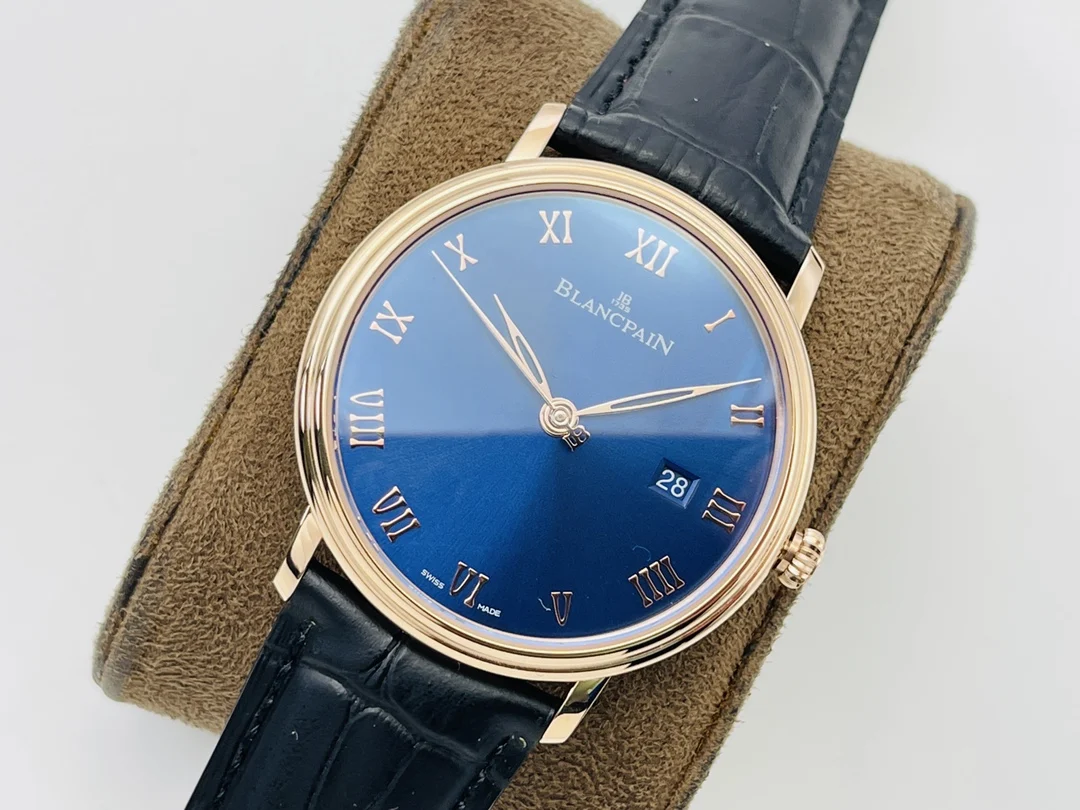 Blancpain Yellow Gold — photographed off the sweep