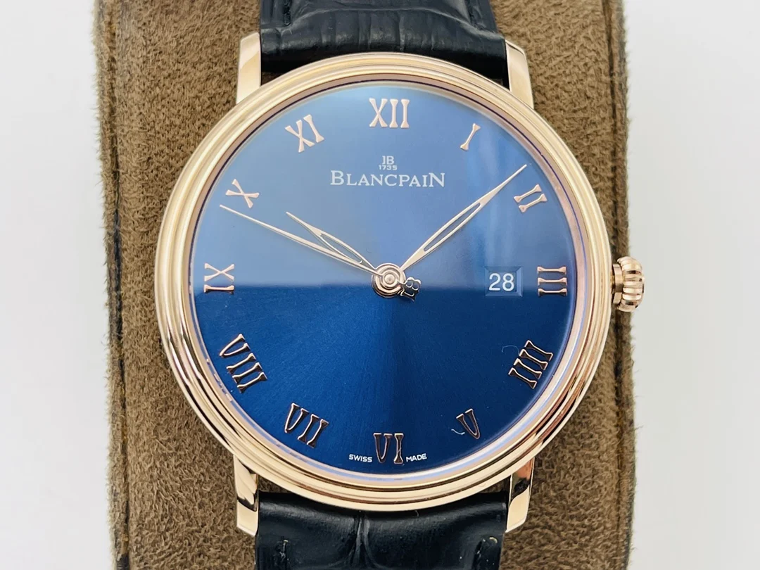 Blancpain Yellow Gold — photographed off the sweep
