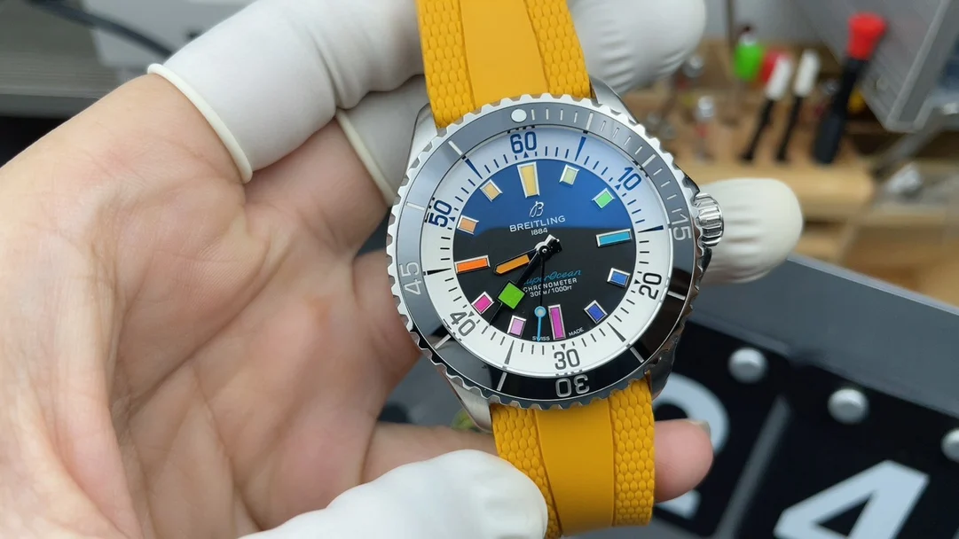 BLS Rainbow Surface Ocean — photographed off the sweep