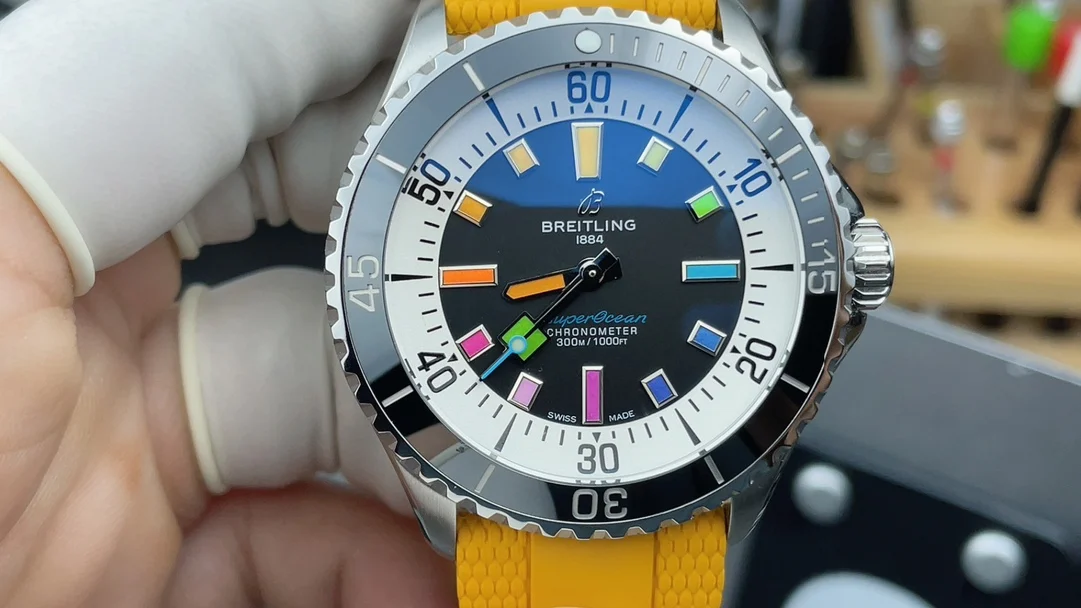 BLS Rainbow Surface Ocean — photographed off the sweep