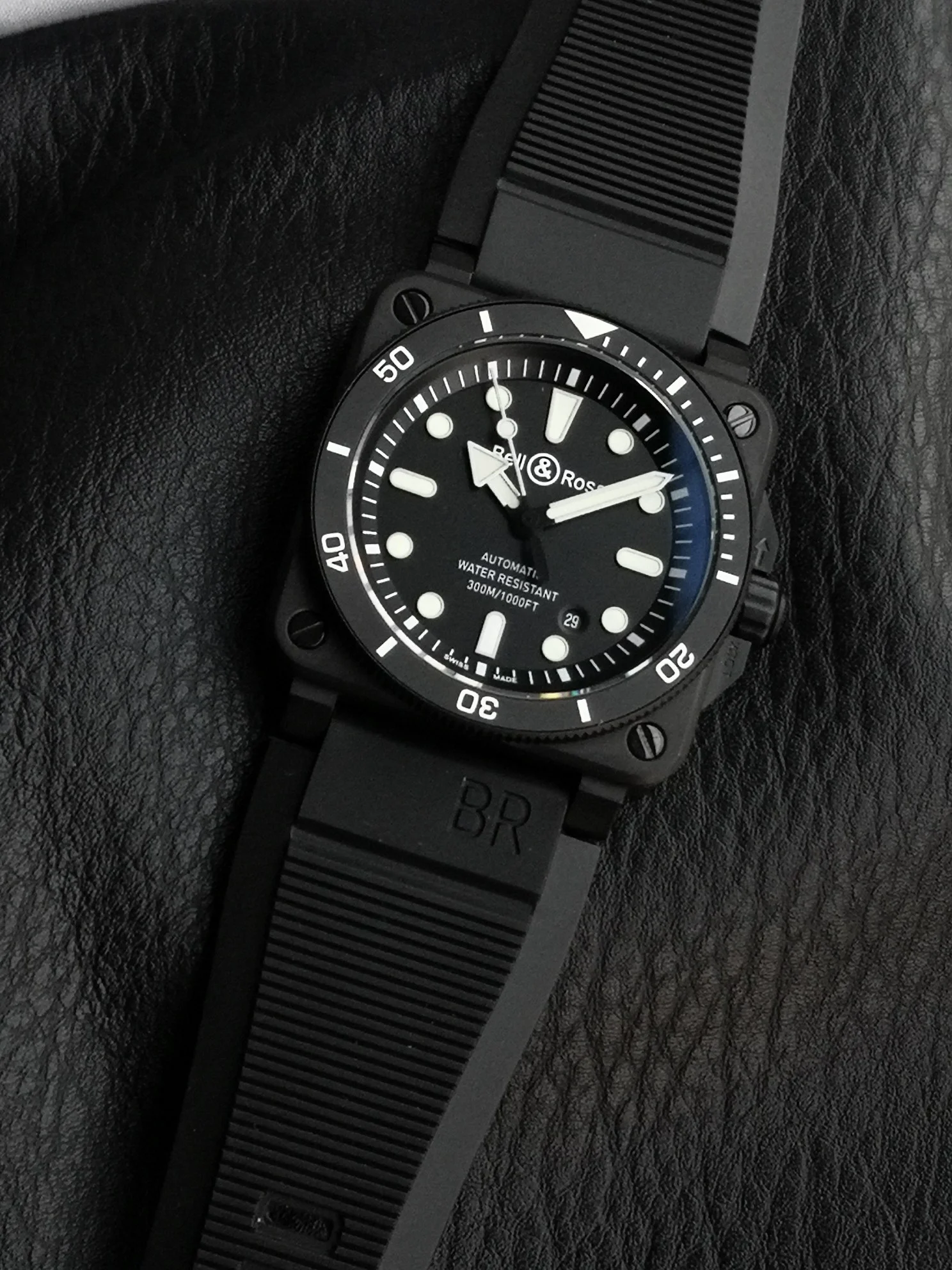 BR2024 New Works Bell & Ross — photographed off the sweep
