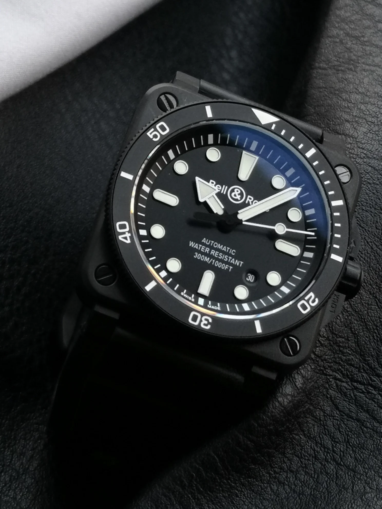 BR2024 New Works Bell & Ross — photographed off the sweep