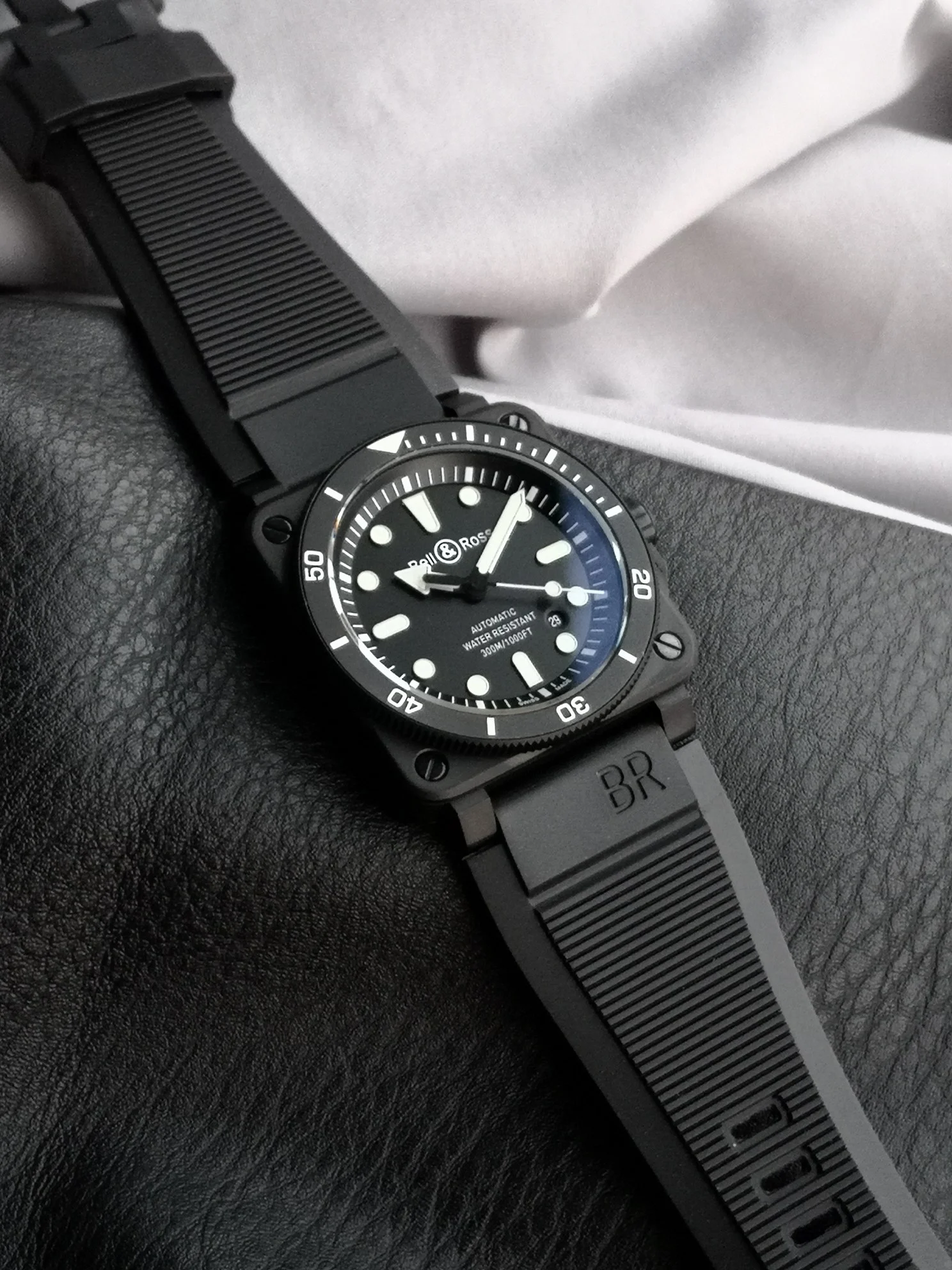 BR2024 New Works Bell & Ross — photographed off the sweep
