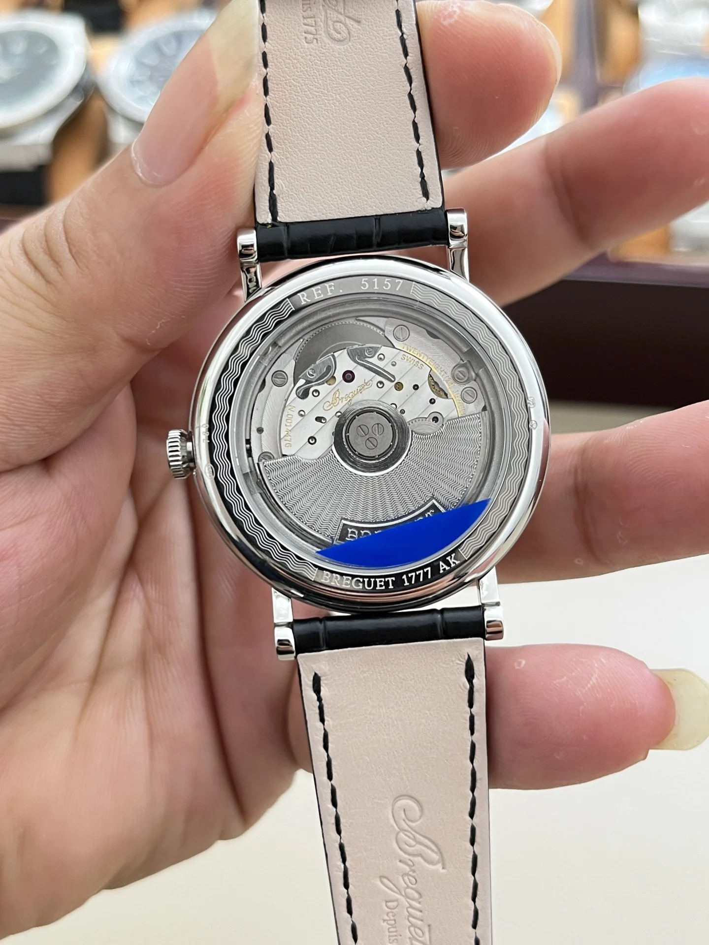 Breguet 38mm — photographed off the sweep