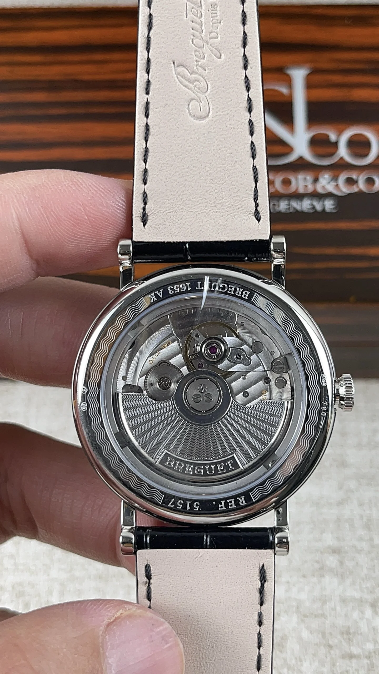 Breguet classic 5177 collection! Paired with 9015 movement — photographed off the sweep