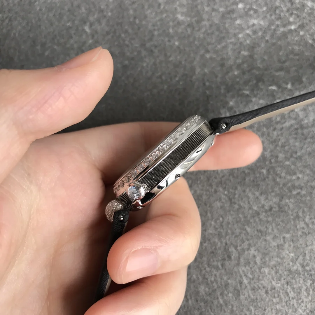 Breguet Reine de Naples 36.5 × 28.5mm — photographed off the sweep