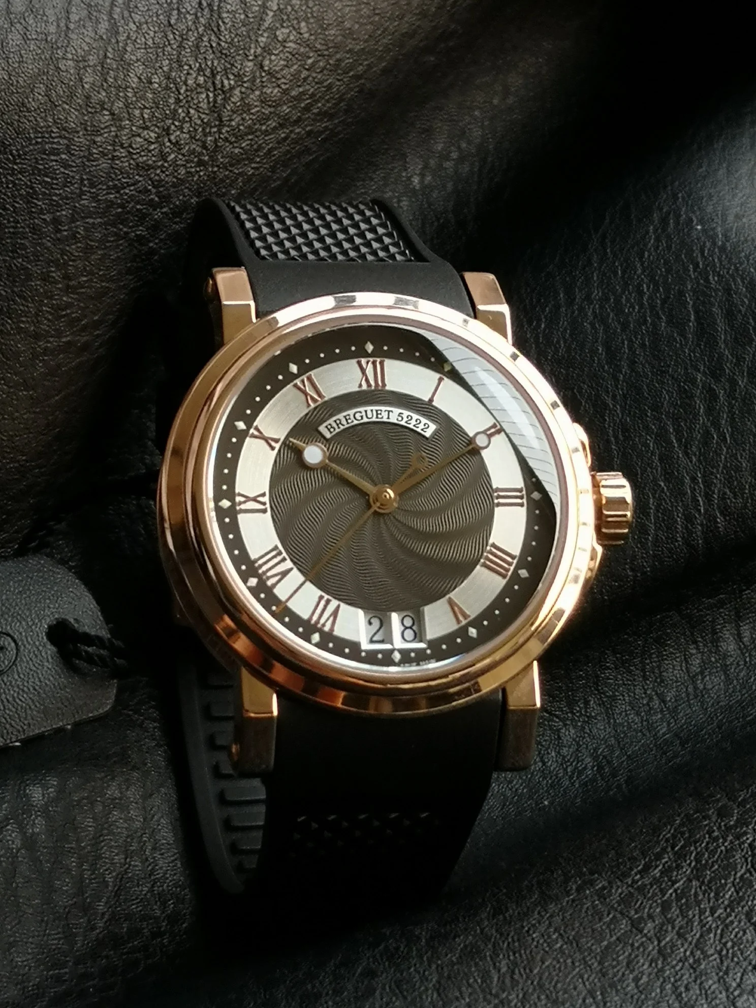 Breguet Steel — photographed off the sweep
