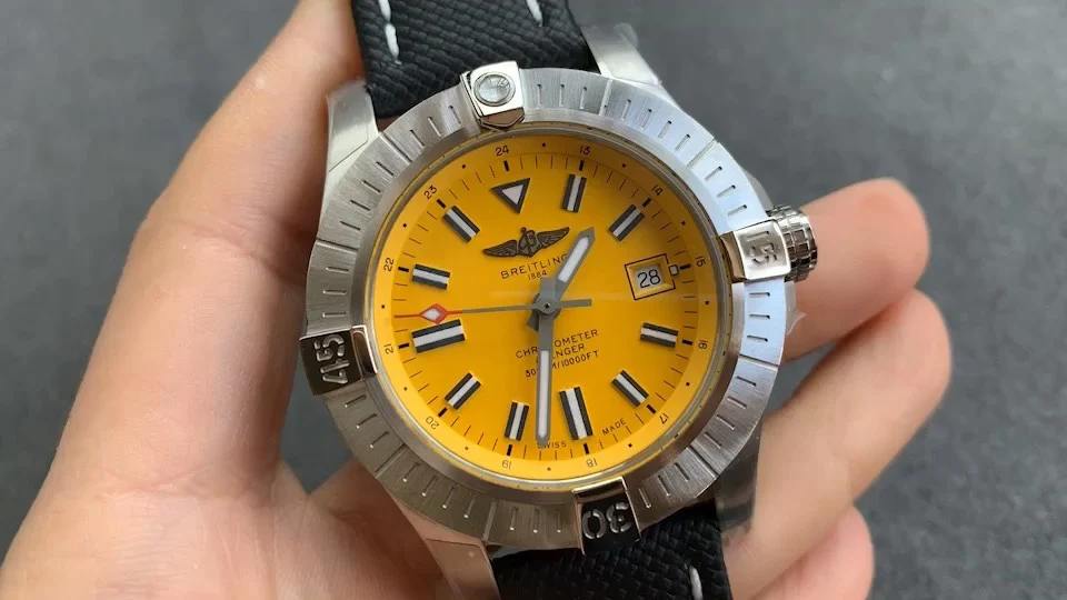 Breitling Avenger Steel Black Dial