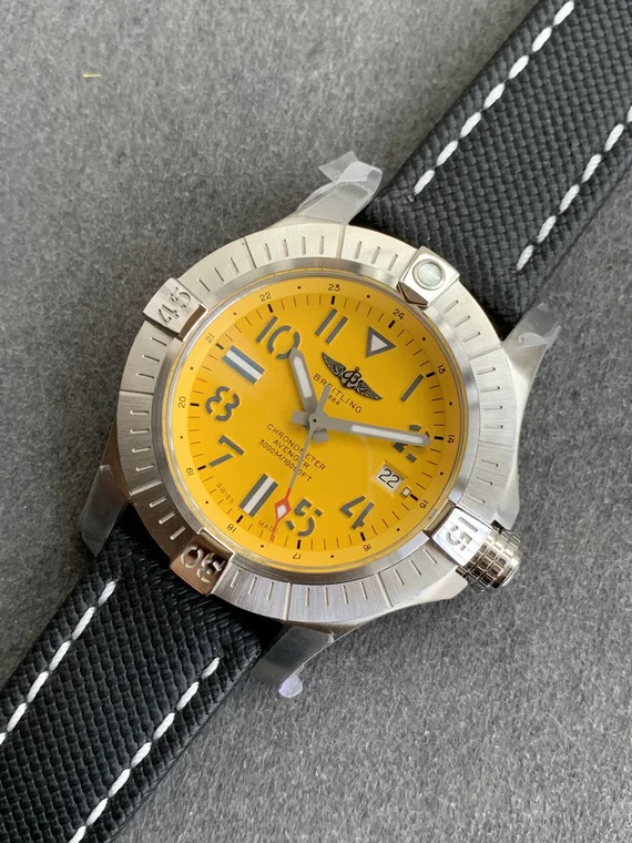 Breitling Avenger Steel Black Dial