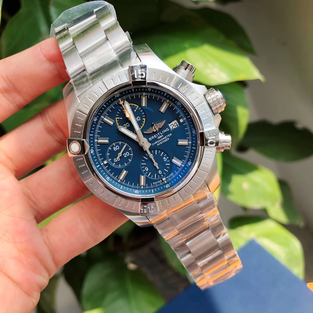 Breitling Avenger Titanium 45mm — photographed off the sweep