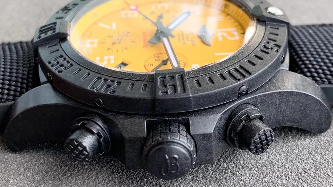 Breitling Avenger Titanium 45mm — photographed off the sweep