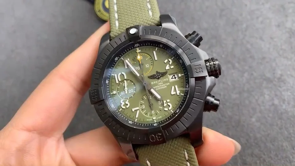 Breitling Avenger Titanium Diamond-Set 45.00mm