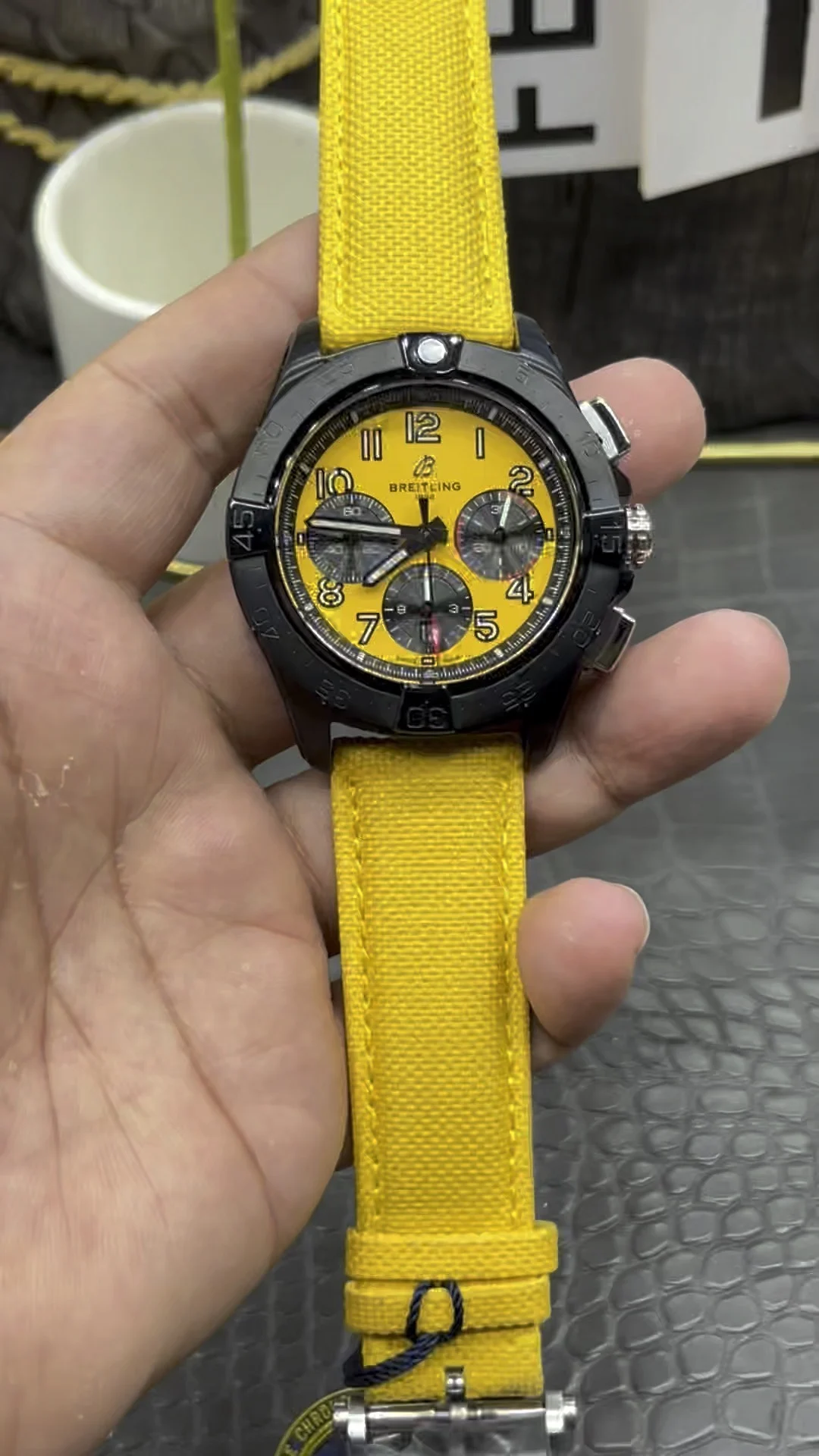 Breitling Avenger Yellow Dial 44mm