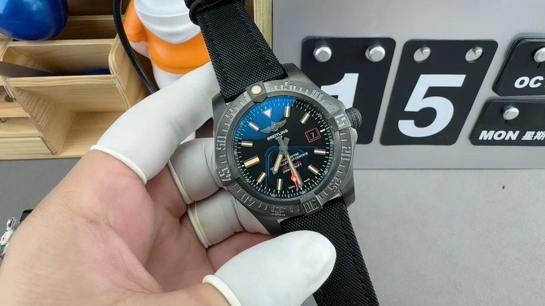Breitling Blackbird reconnaissance aircraft movement 2824 — photographed off the sweep