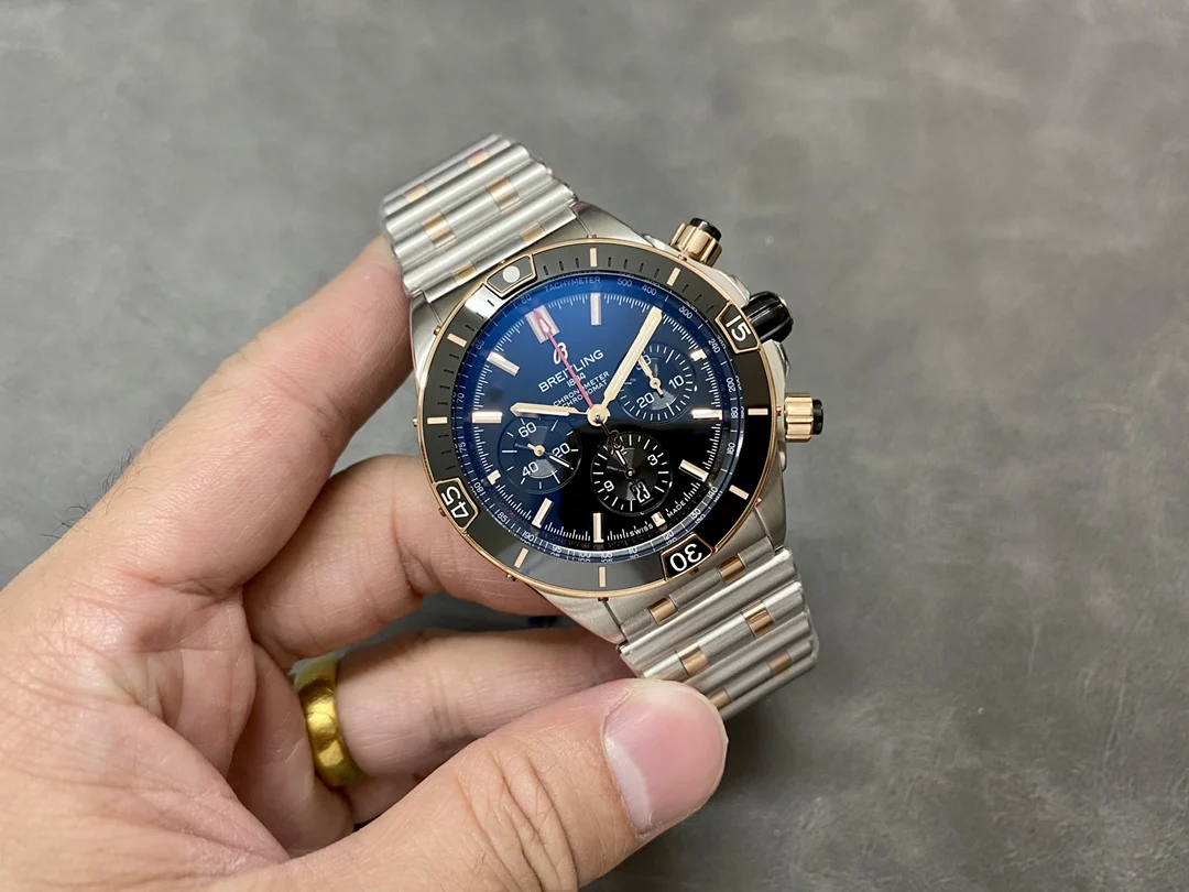 Breitling Ceramic 44mm — photographed off the sweep