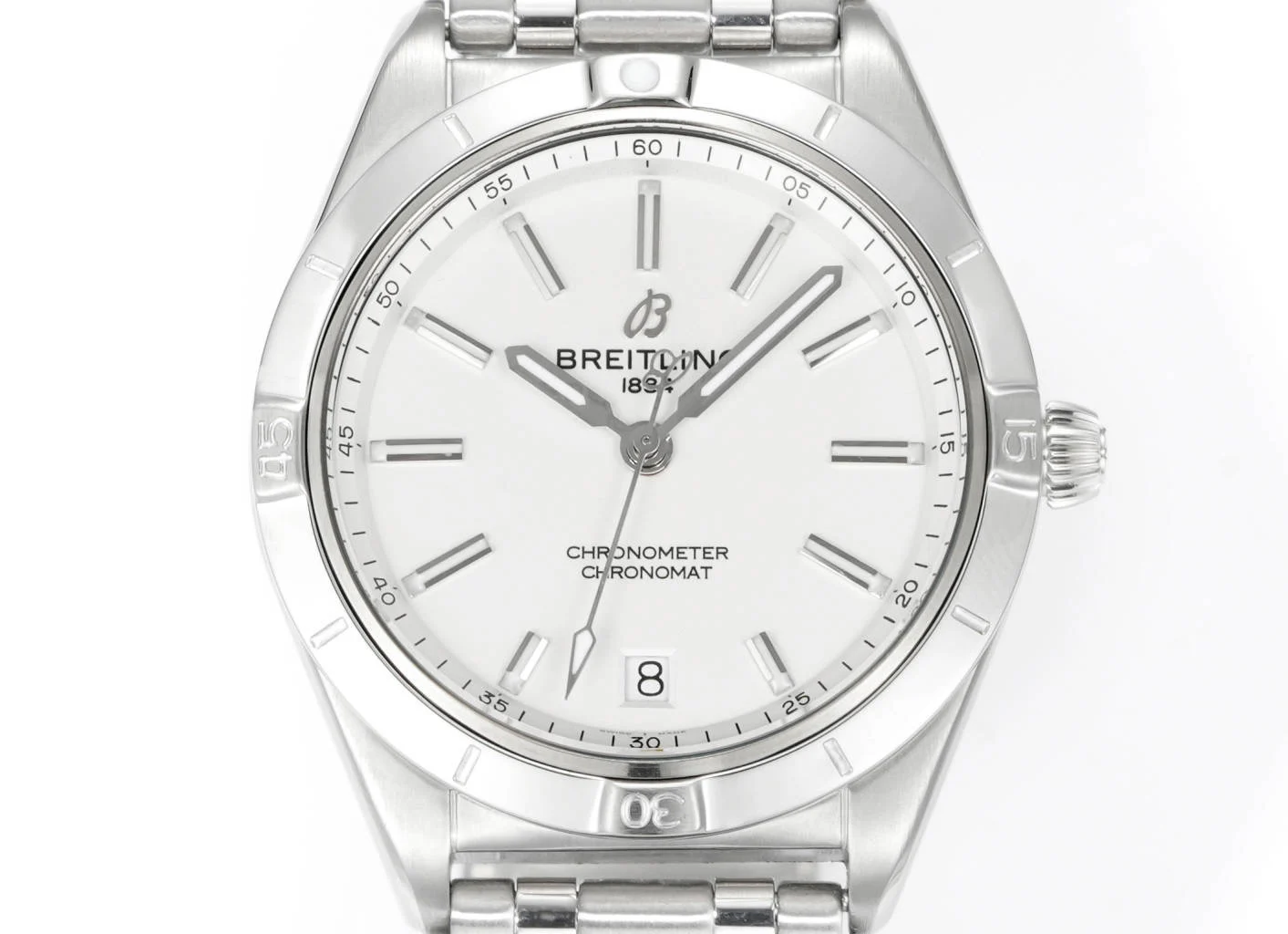 Breitling Chronomat Steel — detail