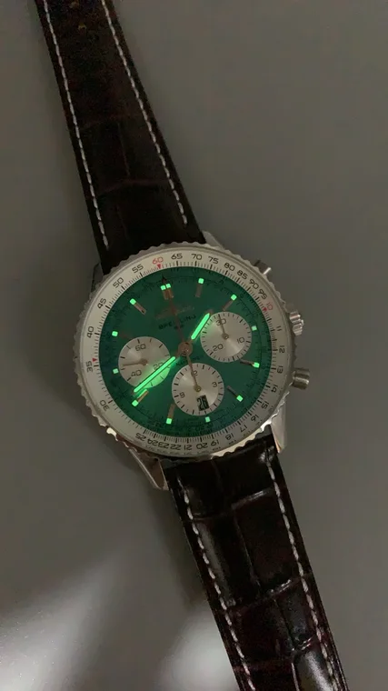 Breitling Green Dial