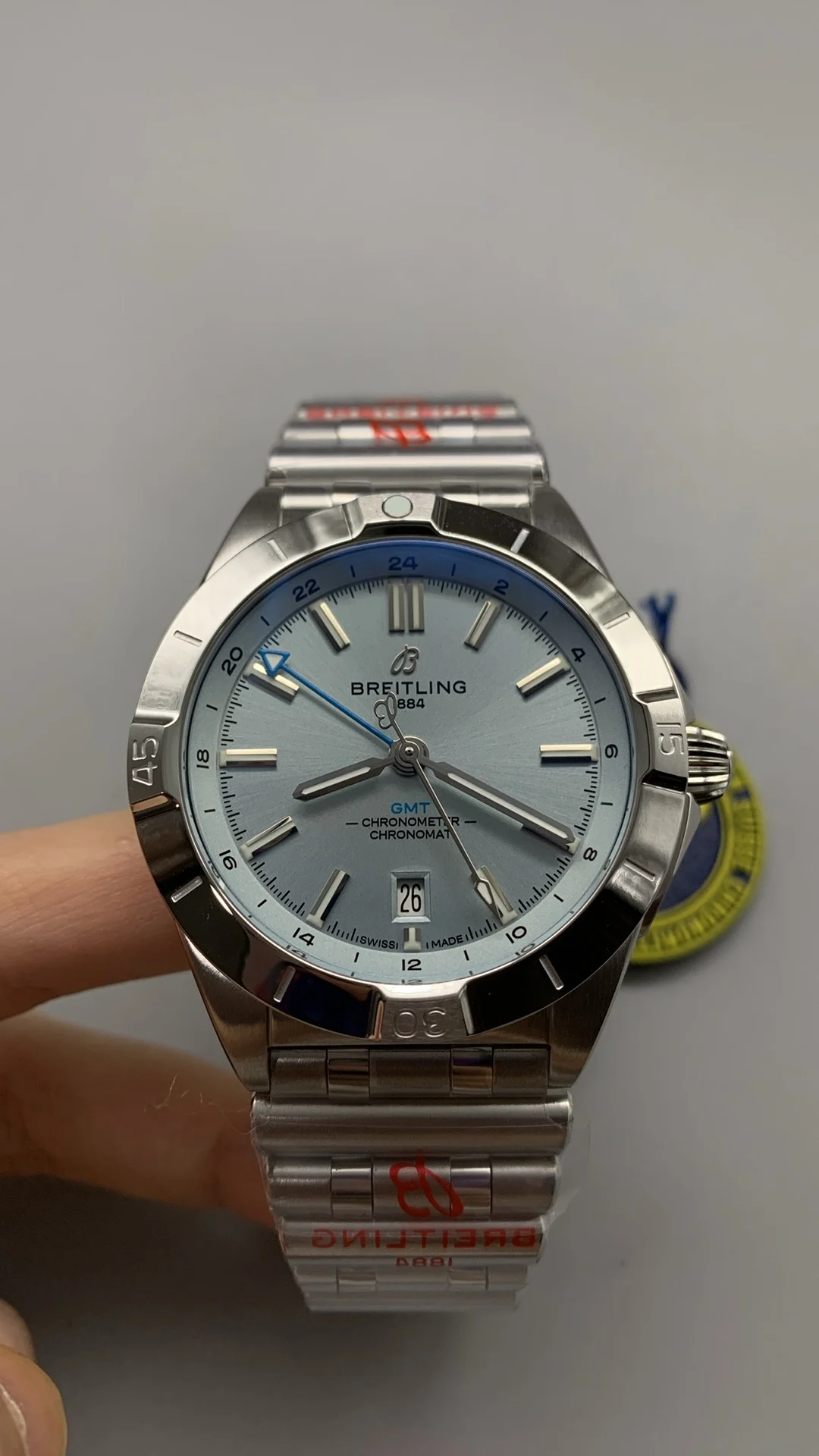Breitling Ice Blue Blue Dial